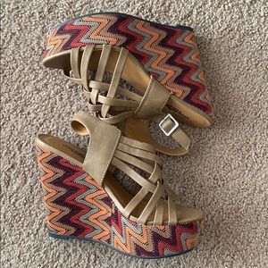 Size 7 Charlotte Russe wedges